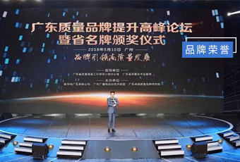 坚守品质19年，pa集团官网入口集团蝉联广东省名牌产品！